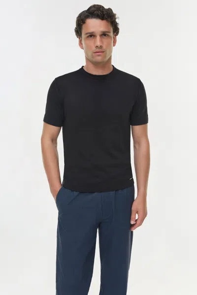 Simkhai Kellyn Cotton T-shirt In Black