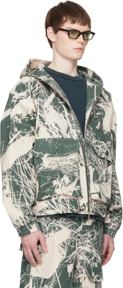 Reese Cooper Hooded Cargo Jacket In Multi
