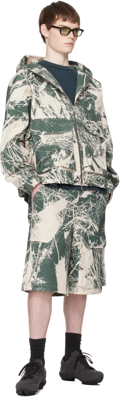 Reese Cooper Hooded Cargo Jacket In Multi