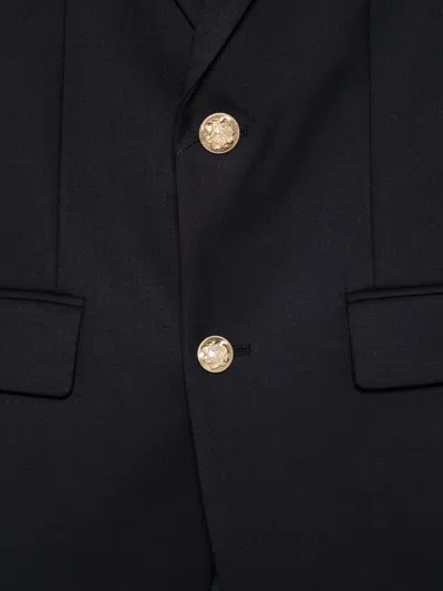 Dunst Button Blazer In Blue