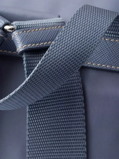 Prada Backpack Front Pockets Top Handle Design