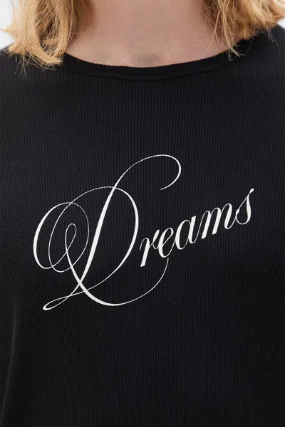 Ann Demeulemeester Greg Slim Fit Long Sleeves T-shirt In Black