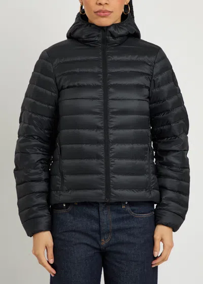 Canada Goose Aethera Padded Hooded Shell Jacket In Black