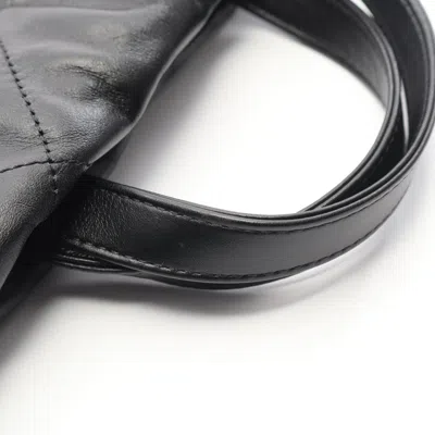 Pre-owned Chanel Black Leather Backpack ()