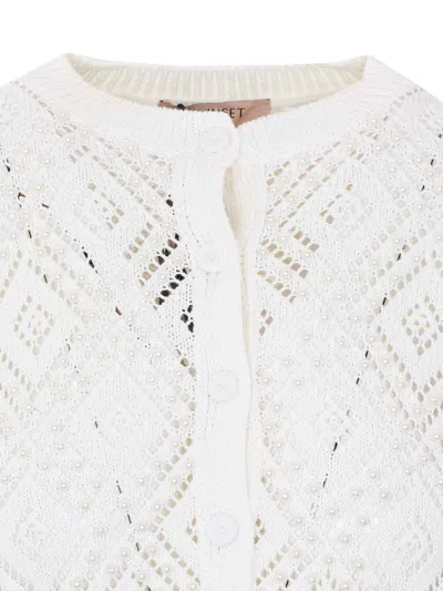 Twinset Sweaters In White