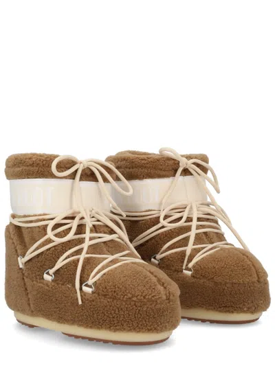Moon Boot Icon Low Fleece Boot In Multi