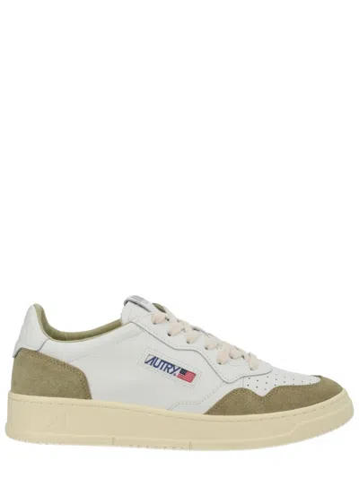 Autry Medalist Low Sneaker In Green