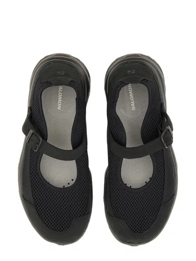 Salomon Rx Marie-jeanne Rubber-trimmed Mesh Sandals In Black