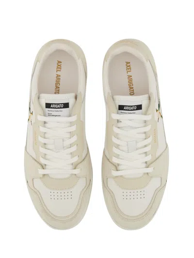 Axel Arigato Dice Lo Bee Bird Sneakers In White Leather In Multi