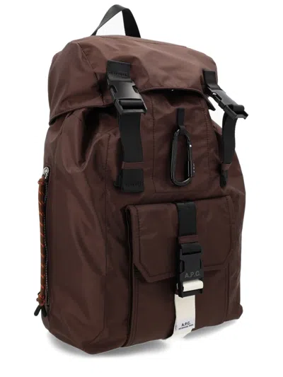 Apc A.p.c. A.p.c. Brown Trek Technical Backpack