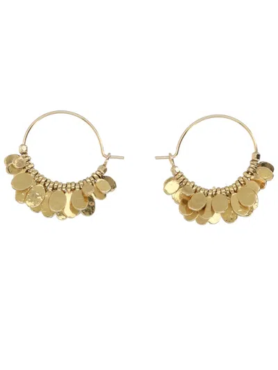 Isabel Marant Loop Earrings In Neutral