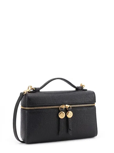 Tory Burch Mini Bags With Top Handle And Crossbody Strap In Black