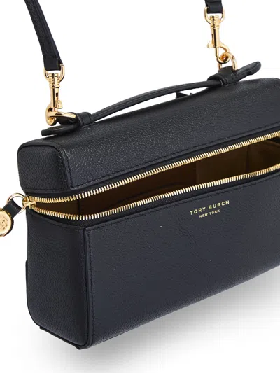Tory Burch Mini Bags With Top Handle And Crossbody Strap In Black