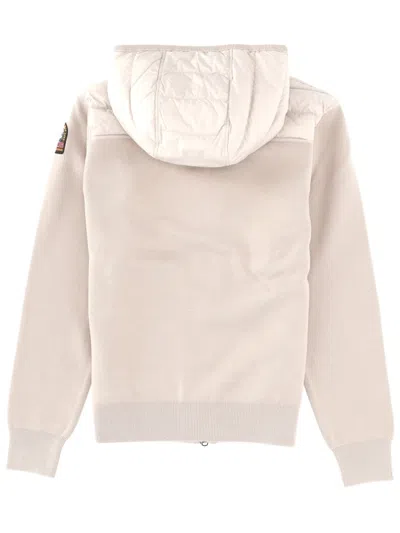 Parajumpers Logo-patch Padded Jacket In White
