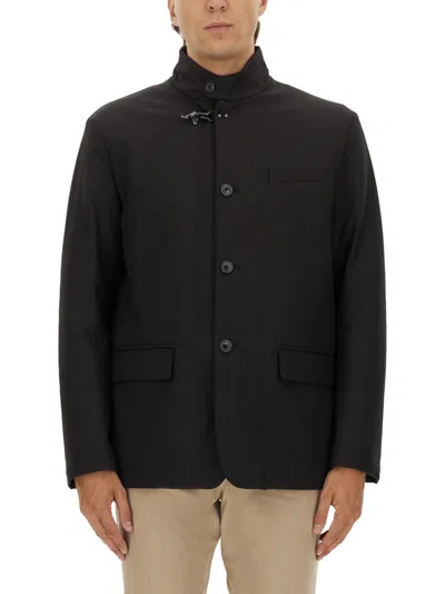 Fay Jacket With Hook In Black