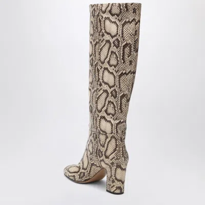 Paris Texas Lavinia Boot 75 High Heels Boots In Python Print Leather In Animal Print