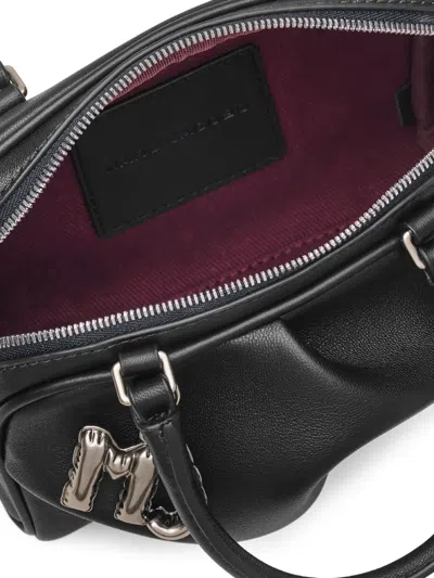 Marc Jacobs The Micro Bauletto Leather Top Handle Bag In Pattern