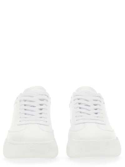 Stella Mccartney Women Loop Faux-leather Sneakers In Multicolor