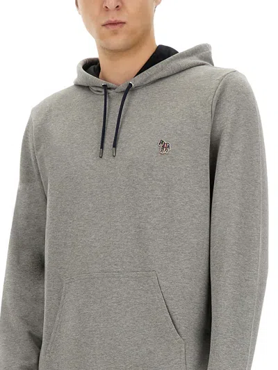 Ps By Paul Smith Ps Paul Smith Sweatshirt With Logo In Gray