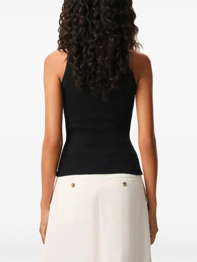 Ami Alexandre Mattiussi Ami Paris Women Ami De Couer Cotton Tank Top In Black