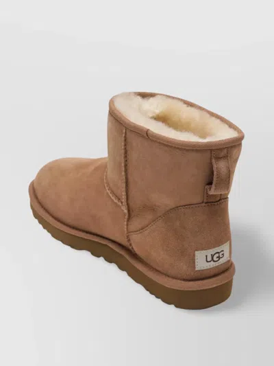 Ugg Suede Ankle Boots In Multi