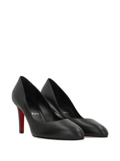Christian Louboutin 85mm Pumppie Abrasivato Calfskin Leather Pumps In Multi