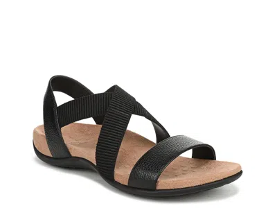 Vionic Raina Slingback Sandal In Black