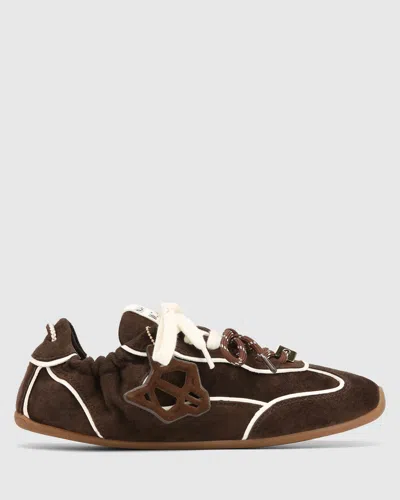 Naked Wolfe Soul Biscuit Suede In Brown