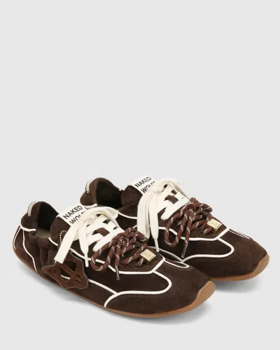 Naked Wolfe Soul Biscuit Suede In Brown
