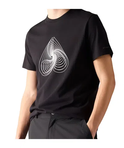 Moose Knuckles Short Sleeve T-shirt In Multi
