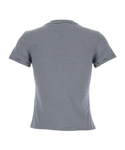 Frame Short-sleeved T-shirt In Black