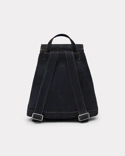 Kenzo Mini Five Pockets Backpack In Blue