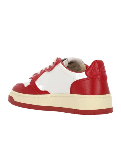 Autry Medalist Perforated Panel Sneakers In Multi