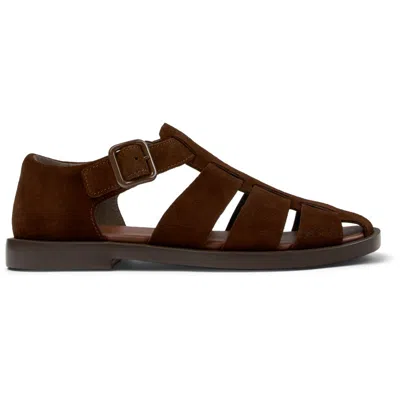 Camper Don Sandals In Brown