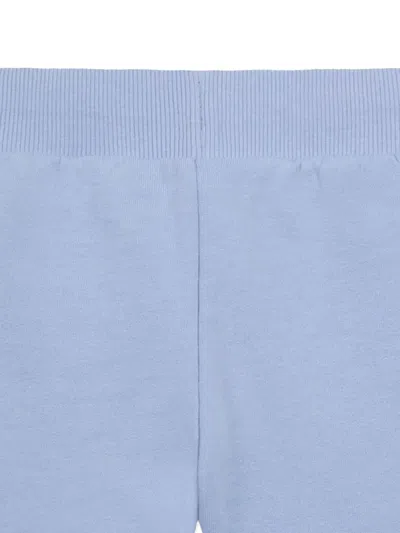 Guess Drawstring Graphic Shorts In Blue