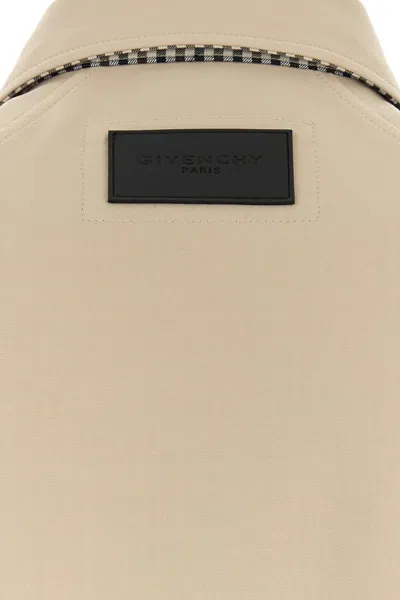 Givenchy Canvas Jacket Collared Design Back Yoke In Pattern