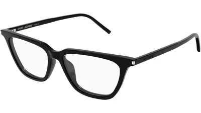 Saint Laurent Square-frame Glasses In Black