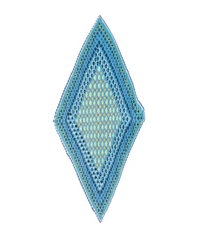 Echo New York Clover Pleated Diamond In Multi