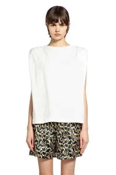 Petar Petrov Plain Mode T-shirt In White