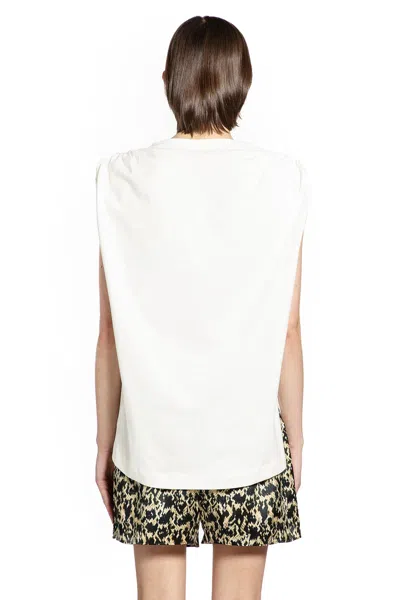 Petar Petrov Plain Mode T-shirt In White