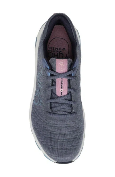 Ryka Rykä Devotion X Max Walking Sneaker In Blue