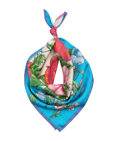 Echo New York Seasons Summer Silk Bandana In Multi