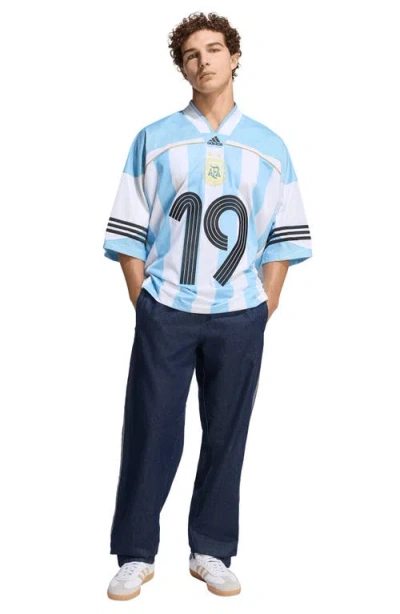 Adidas Originals Mens Adidas Bringback Remixed Argentina Jersey In Blue/white