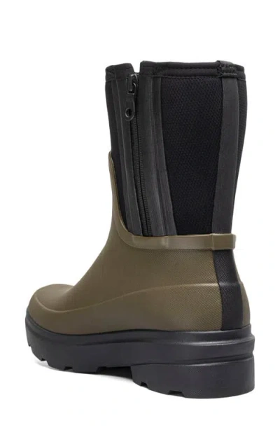 Bogs Hazel Mid Zip Snow Boot In Blue