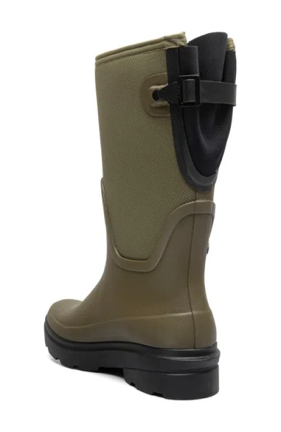 Bogs Hazel Tall Adjustable Calf Snow Boot In Green
