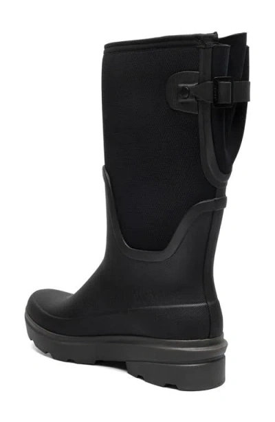 Bogs Hazel Tall Adjustable Calf Snow Boot In Black