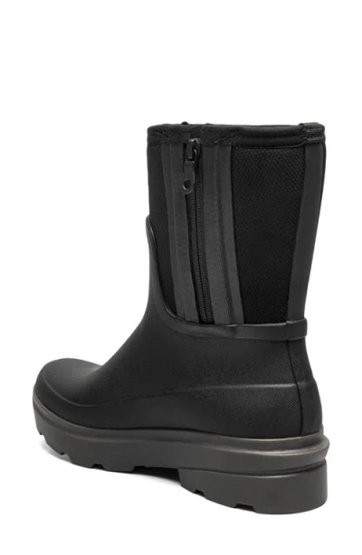 Bogs Hazel Mid Zip Snow Boot In Black
