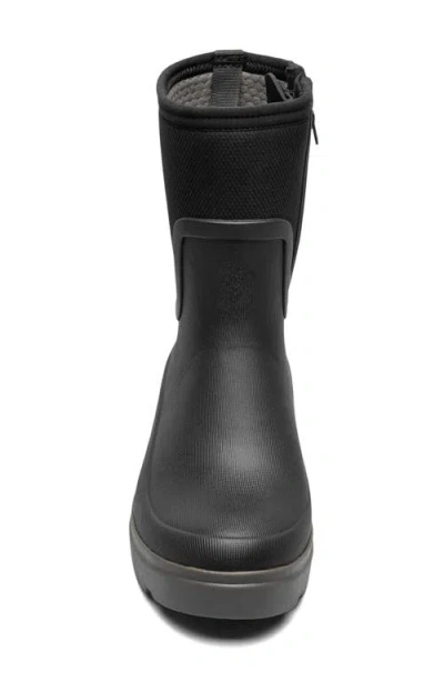 Bogs Hazel Mid Zip Snow Boot In Black