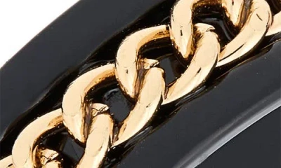 Steve Madden Chain Bit Ring In Multi