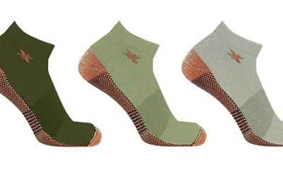 Extreme Fit 3-pack Ankle Cut Compression Socks